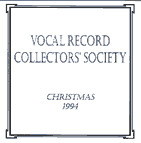 VRCS Christmas CD 1994