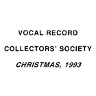 VRCS Christmas 1993